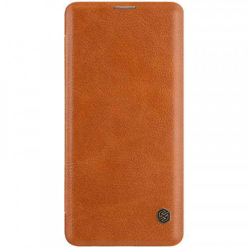 Nillkin Qin Book Pouzdro pro Samsung Galaxy S10 Brown